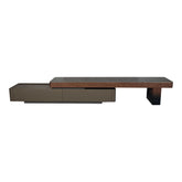 Obsidian Extendable TV Console by Esteller